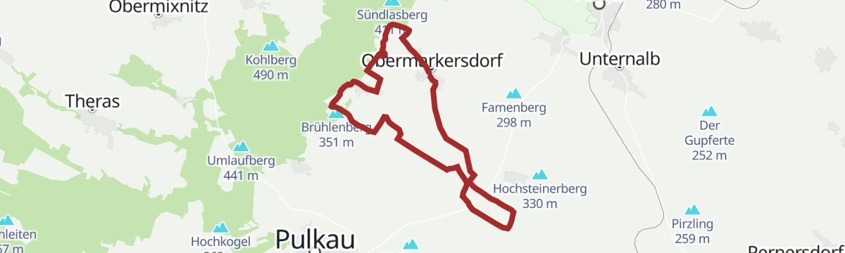 Route map: Urbanusweg